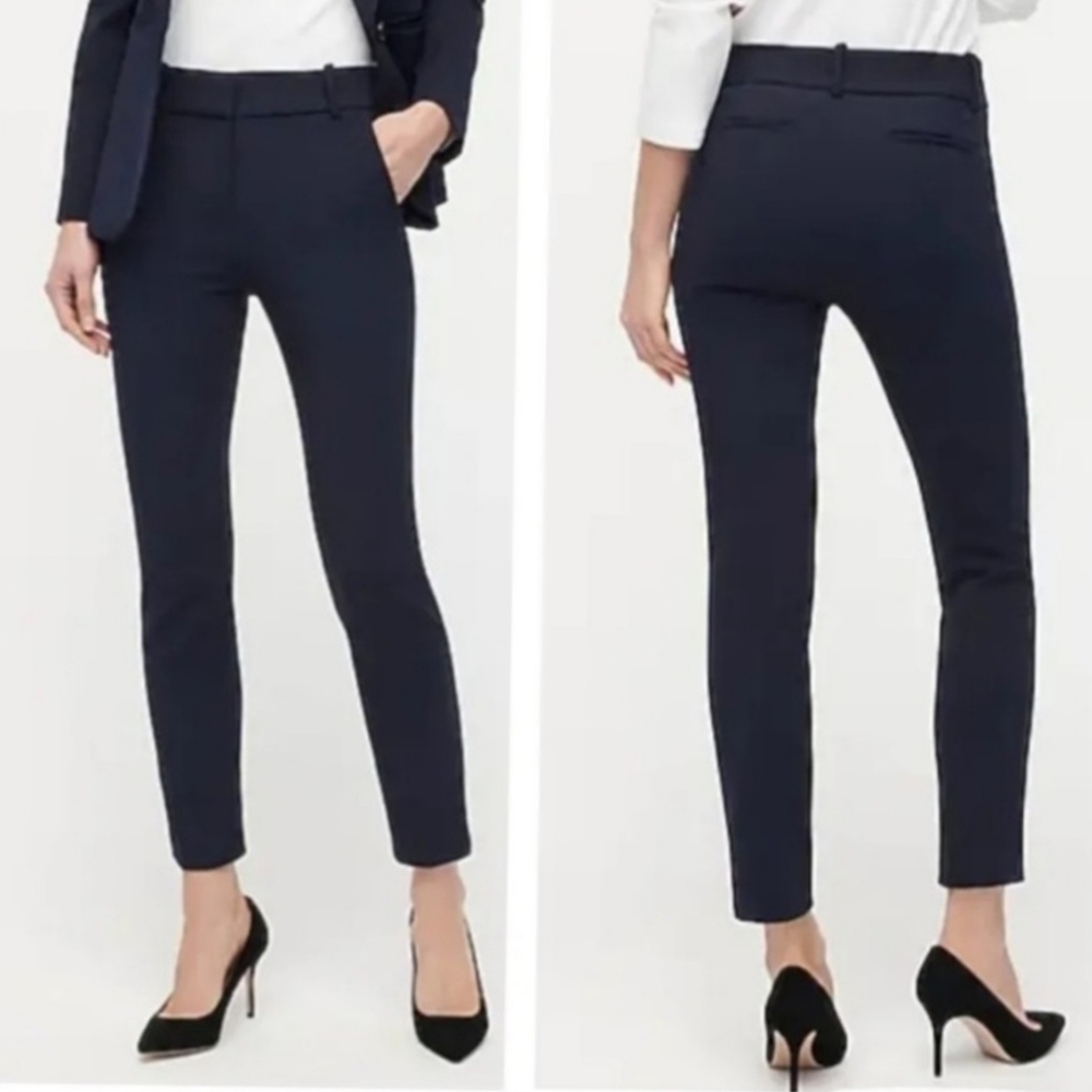 JCREW CAMERON CROPPED PANTS NWT PINE GREEN